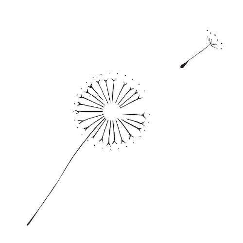 Puff Ball by inkbox tattoos is a Flowers temporary tattoo from inkbox - 1