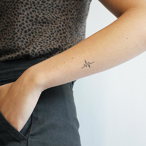 Pulsate by inkbox is a Minimal temporary tattoo from inkbox - 2