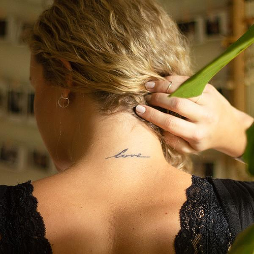 Quixotic by Inkbox is a Words temporary tattoo from inkbox - 2