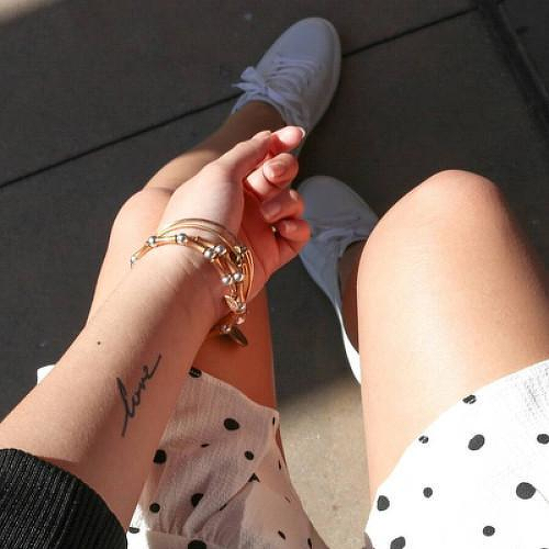 Quixotic by Inkbox is a Words temporary tattoo from inkbox - 3