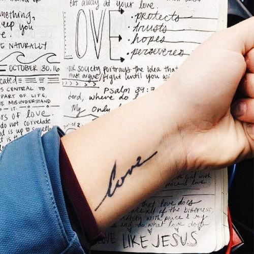 Quixotic by Inkbox is a Words temporary tattoo from inkbox - 4