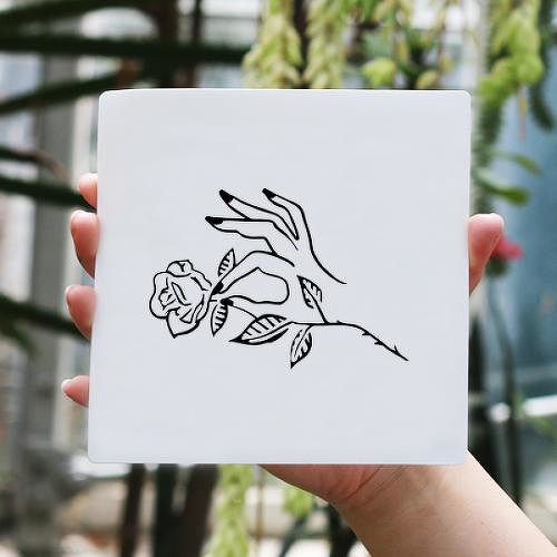 Rahisi by Marion is a Flowers temporary tattoo from inkbox - 0