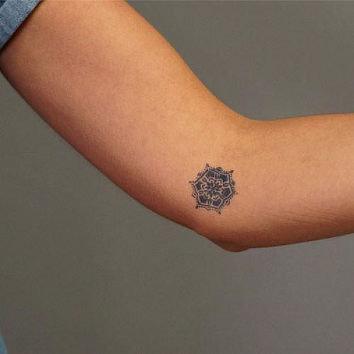 Raja by inkbox is a Geometric temporary tattoo from inkbox - 2