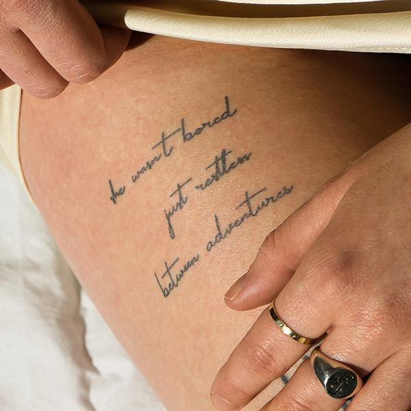 Restless by inkbox is a temporary tattoo from inkbox - 0