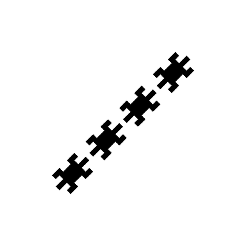Retro Asterisk by max is a Minimal temporary tattoo from inkbox - 1
