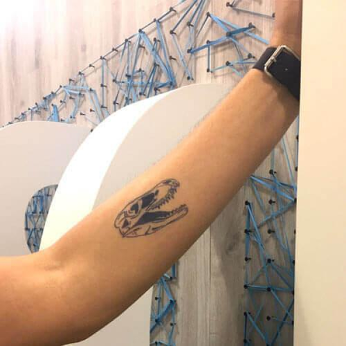 Rex by Sarah Skrlj is a Animals temporary tattoo from inkbox - 2