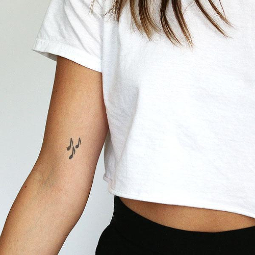 Rhythm by Tyler Rehberg is a Minimal temporary tattoo from inkbox - 2
