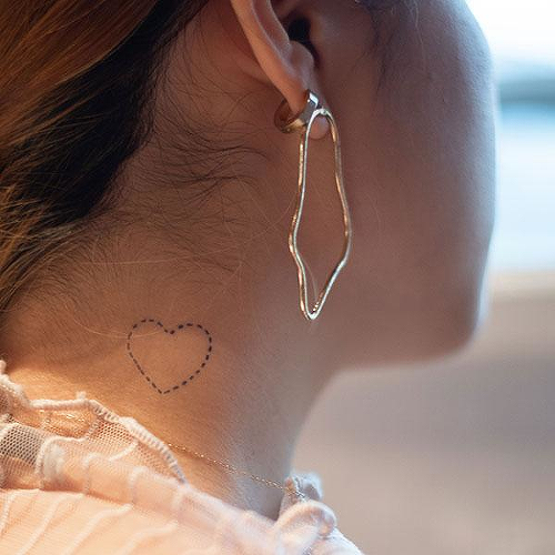 Rigor Samsa by Felipe Sena is a Hearts temporary tattoo from inkbox - 0
