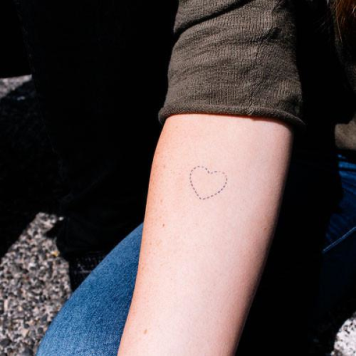 Rigor Samsa by Felipe Sena is a Hearts temporary tattoo from inkbox - 1