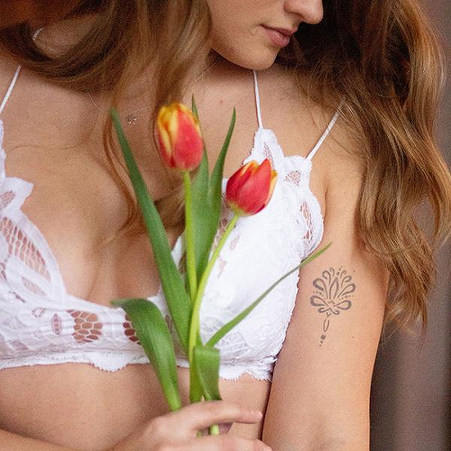 Rimjhim by Karlee Porter is a Mandalas temporary tattoo from inkbox - 0