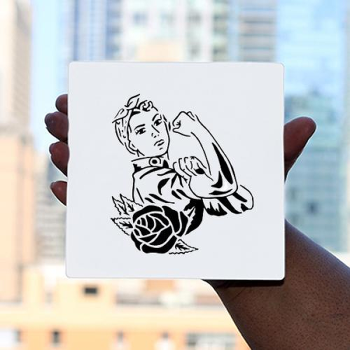 Riveter by Geige Silver is a Body temporary tattoo from inkbox - 0