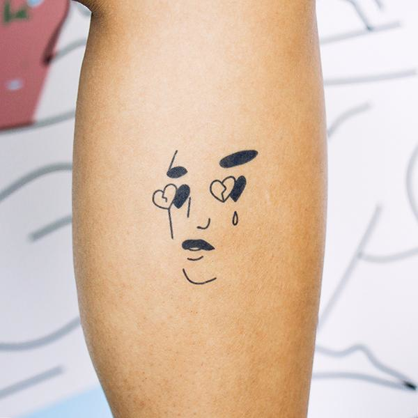 Romanticize by Alex Sappy is a temporary tattoo from inkbox - 0