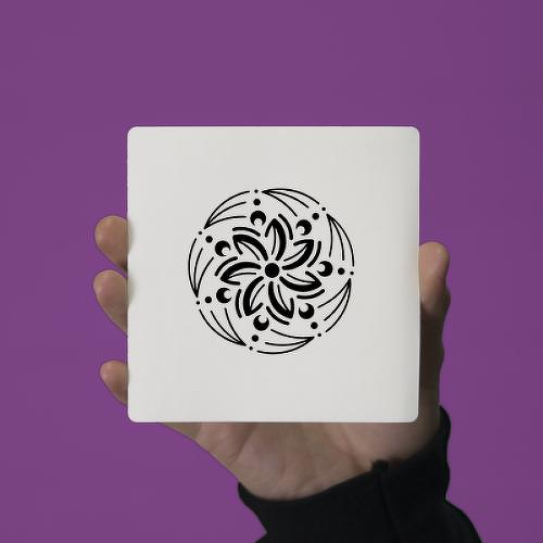 Rondoue by Elvyra Konte is a Flowers temporary tattoo from inkbox - 0