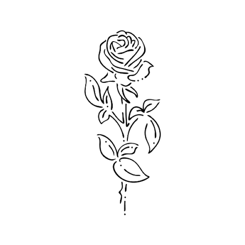 Rosio by Dylan Aiello is a Geometric temporary tattoo from inkbox - 1