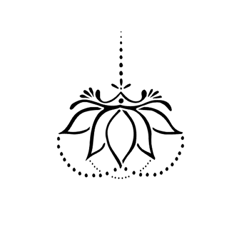 Saflik by Gio Santos is a Flowers temporary tattoo from inkbox - 1