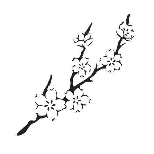 Sakura by Felipe Sena is a Flowers temporary tattoo from inkbox - 1