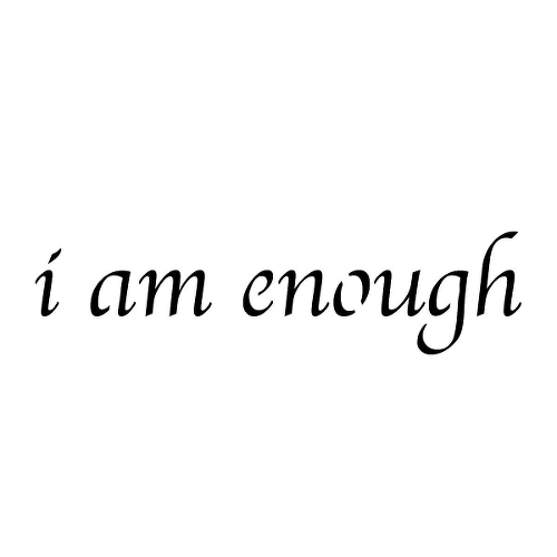 Satis by Sarah Skrlj is a Quotes temporary tattoo from inkbox - 1