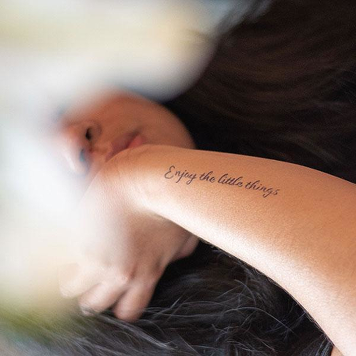Savor by Jack Paris is a temporary tattoo from inkbox - 2