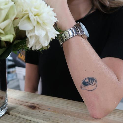 Schomer by Louise Z. L. is a Hearts temporary tattoo from inkbox - 2