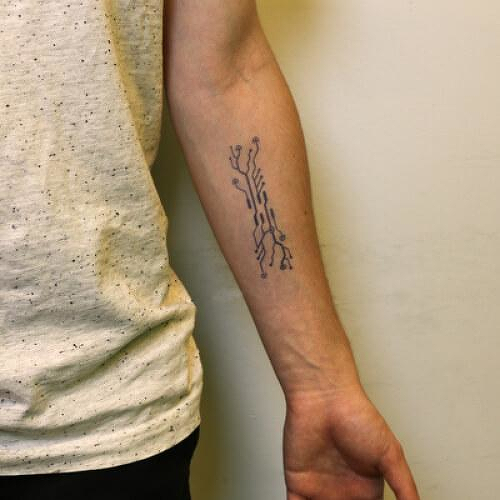 Scintilla by inkbox is a Science temporary tattoo from inkbox - 2