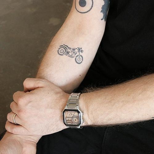 Scrambler by Kristine Vodon is a temporary tattoo from inkbox - 2