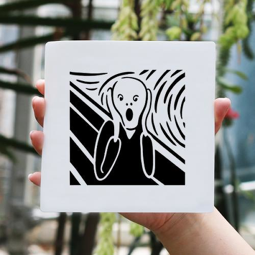 Scream by Mandy Meow is a Body temporary tattoo from inkbox - 0