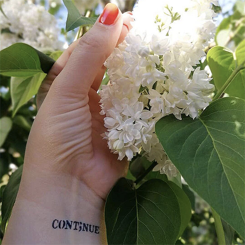 Sedulous by inkbox is a Words temporary tattoo from inkbox - 0