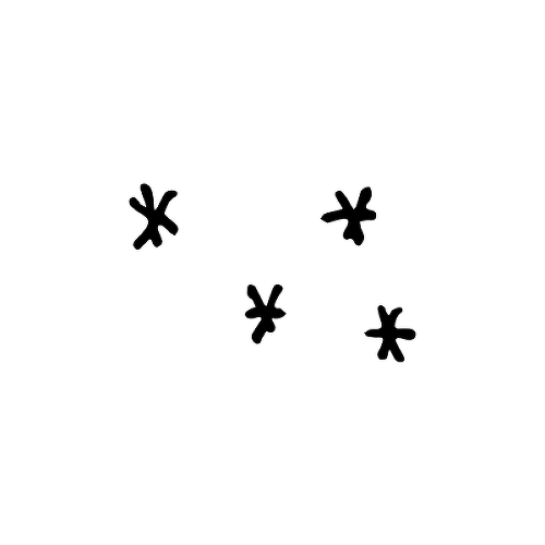 Seeing Stars by Addison Llanos is a Minimal temporary tattoo from inkbox - 1