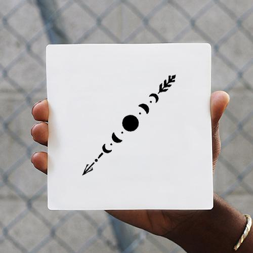 Selene by Rafael Tato is a Arrows temporary tattoo from inkbox - 0