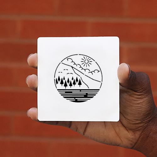 Serene by Hade Haylar is a Nature temporary tattoo from inkbox - 0