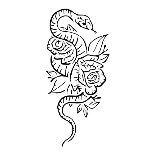 Serpentia by Ann Moser is a Animals temporary tattoo from inkbox - 1