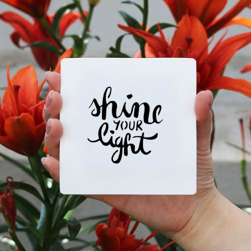 Shaine by Marlene Wagenhofer art is a Quotes temporary tattoo from inkbox - 0