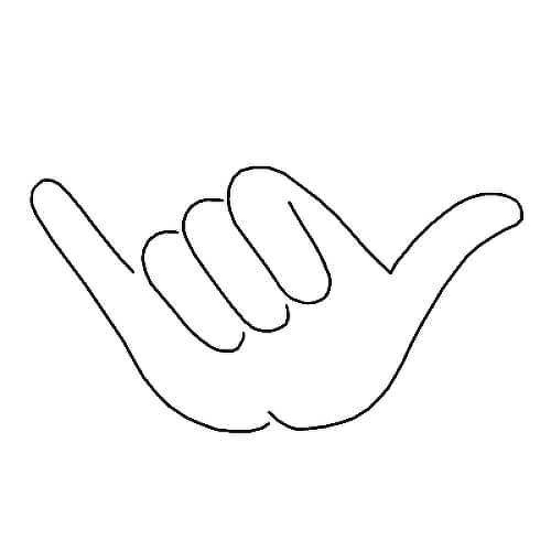 Shaka by inkbox is a Body temporary tattoo from inkbox - 1