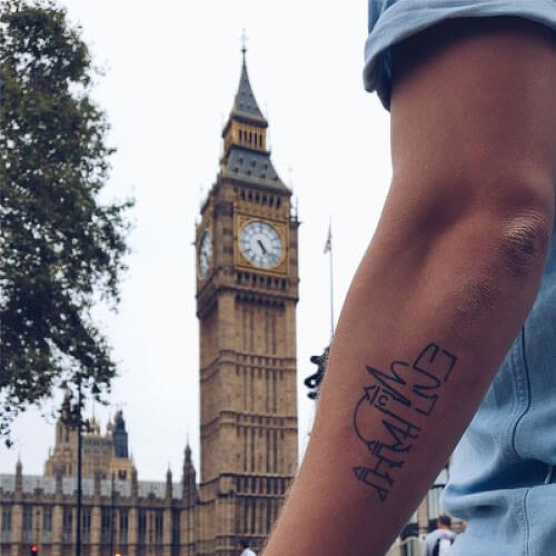 Shard by inkbox is a Travel temporary tattoo from inkbox - 2