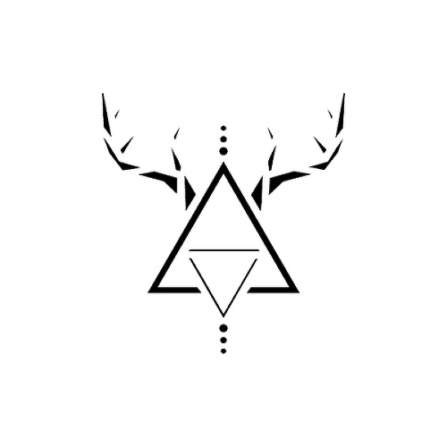 Shika by Cecilia Gomez is a Geometric temporary tattoo from inkbox - 1