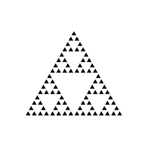 Sierpinski by Kathryn Chan is a Geometric temporary tattoo from inkbox - 1