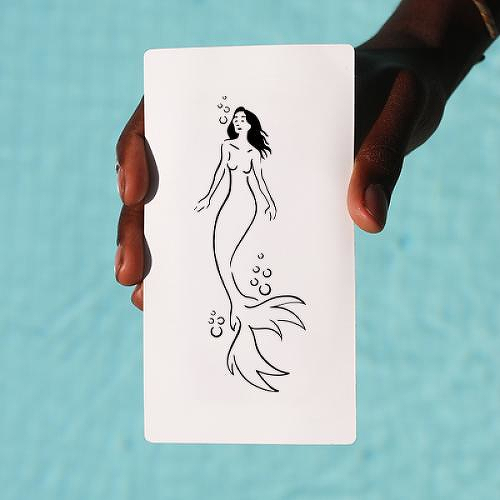 Siren by Mandy Meow is a Body temporary tattoo from inkbox - 0