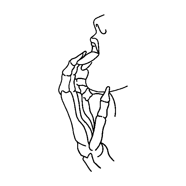 Skelekissy by Curt Montgomery is a temporary tattoo from inkbox - design