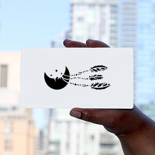 Sleepimoon by Janine is a temporary tattoo from inkbox - 0