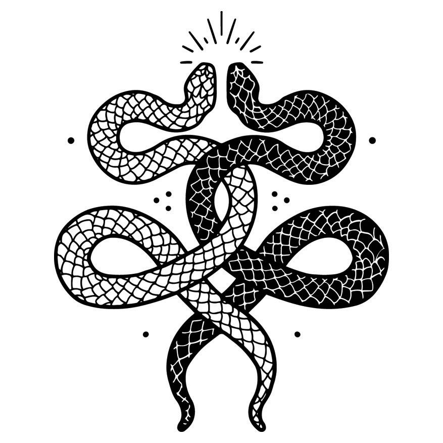Slithers by Kristine Vodon is a Animals temporary tattoo from inkbox - stencil