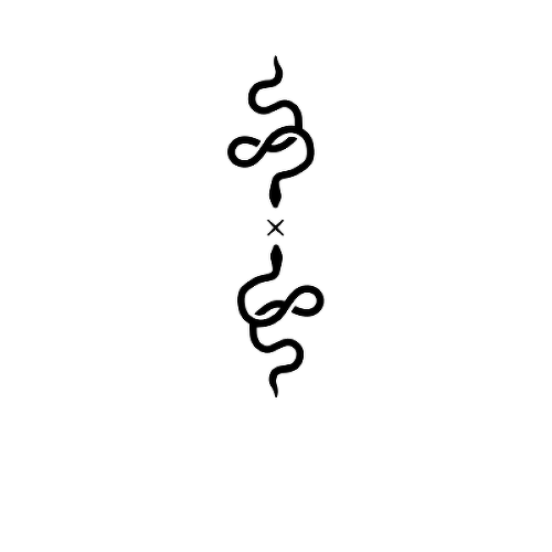 Snakies by Kristine Vodon is a temporary tattoo from inkbox - 1