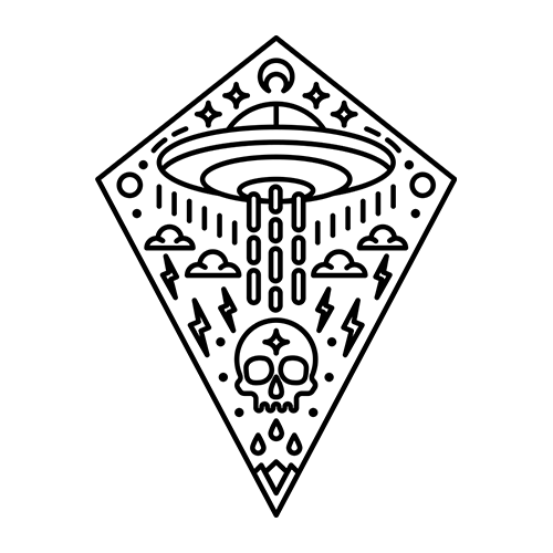 Spoosi by nickbaileydesigns is a Geometric temporary tattoo from inkbox - stencil