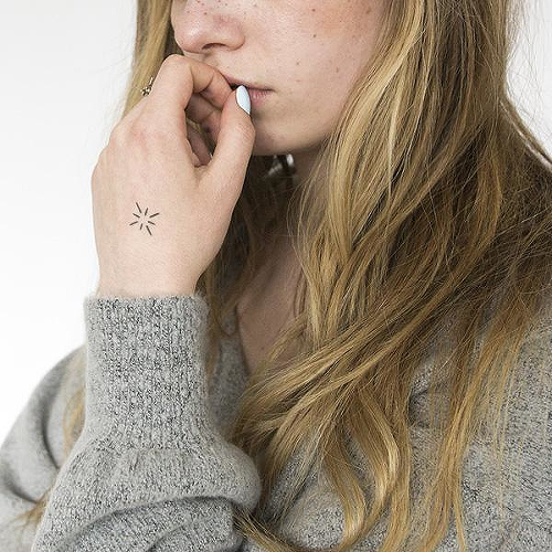 Stahbist by Kristine Vodon is a Geometric temporary tattoo from inkbox - 2