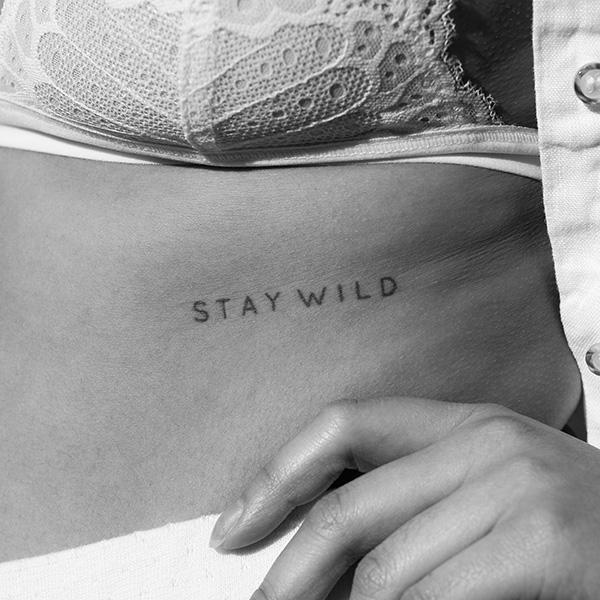 Stay Wild by atticus is a temporary tattoo from inkbox - 0