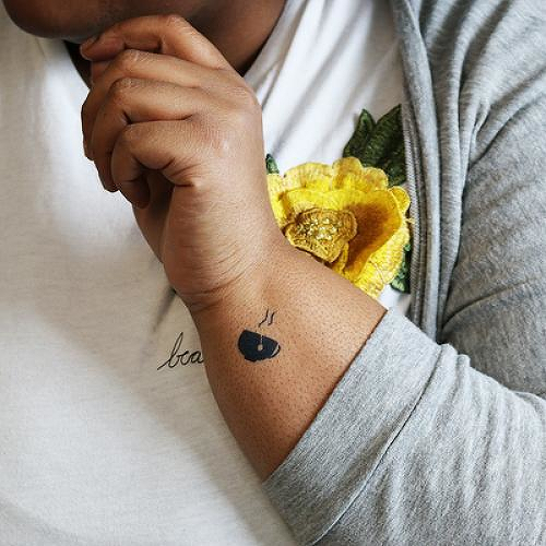 Steep by Marion is a Food & Drink temporary tattoo from inkbox - 2