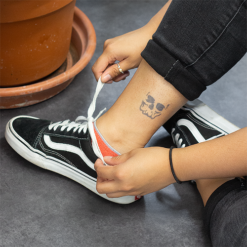 Sturmfrei by Kristine Vodon is a Body temporary tattoo from inkbox - 2