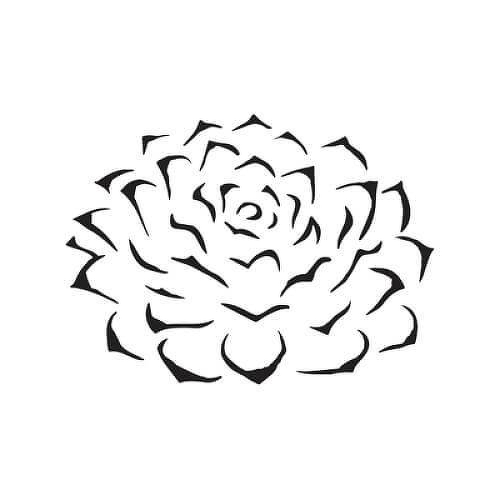 Succ by inkbox is a Flowers temporary tattoo from inkbox - 1