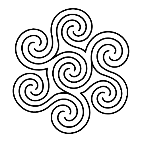 Swell by Jared Jacob is a Geometric temporary tattoo from inkbox - 1