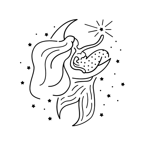 Sylph by Lainey Yehl is a temporary tattoo from inkbox - design