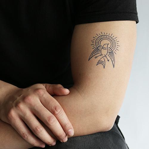 Tallcree by Jared Jacob is a temporary tattoo from inkbox - 0